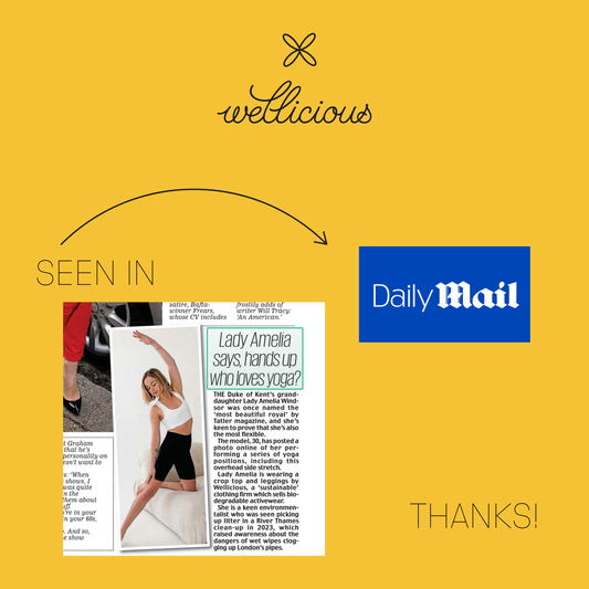 Wellicious in the Daily Mail: A Sustainable Style Moment